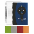 Overlapping Poly Cover Notebook w/ Matching Pen